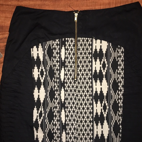 Floreat NWT Anthropologie size 4 skirt black NEW - Picture 7 of 9